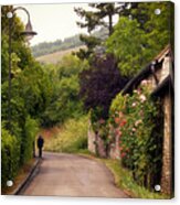 Giverny Country Road Acrylic Print