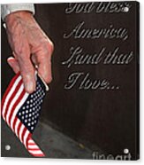 God Bless America Acrylic Print