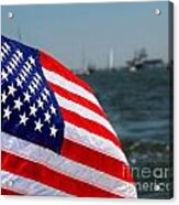 God Bless The Usa Acrylic Print