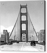 Golden Gate Bridge Preview Acrylic Print