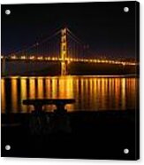 Golden Gate Acrylic Print