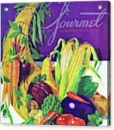 Gourmet Cover Of A Cornucopia Acrylic Print