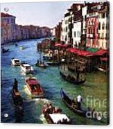 Grand Canal Of Venice Acrylic Print