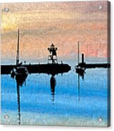 Grand Marais Harbor Acrylic Print