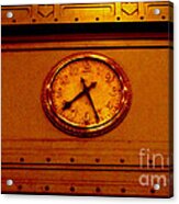 This Old Clock - Grand Central Station New York Acrylic Print