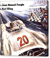 Grand Prix F1 Reims France 1954 Acrylic Print