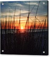 Grayton Beach Sunset 3 Acrylic Print