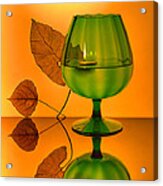 Green Glass Vii Acrylic Print