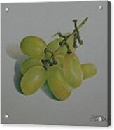 Green Grapes Acrylic Print