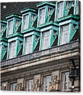 Green Windows Acrylic Print