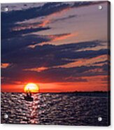 Gulf Coast Sunset Acrylic Print
