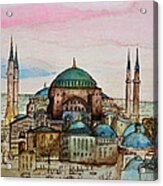 Hagia Sophia Acrylic Print