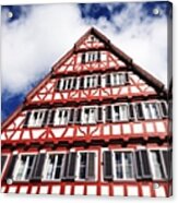 Half-timbered House 06 Acrylic Print