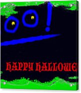Halloween Boo Acrylic Print