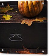 Halloween Pumpkin Acrylic Print