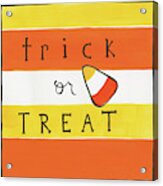 Halloween Trick Or Treat Candy Corn Acrylic Print