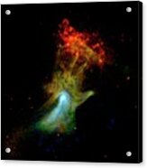 Hand Of God Pulsar Wind Nebula Acrylic Print