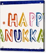 Happy Hanukkah 2013 Acrylic Print