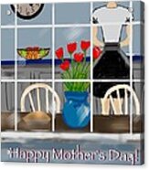 Happy Homemaker Acrylic Print