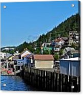 Harbor In Ketchikan Ak Acrylic Print