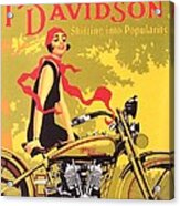 Harley Davidson 1927 Poster Acrylic Print
