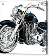 Harley Davidson Acrylic Print