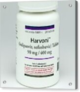 Harvoni Hepatitis C Drug Acrylic Print