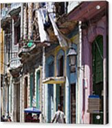Havana Street Acrylic Print