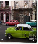 Havanna Traffic Acrylic Print