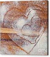 Heart Imprints Acrylic Print