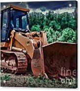 Heavy Construction Equipment - Bulldozer Acrylic Print