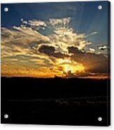 Hill Country Sunset Acrylic Print