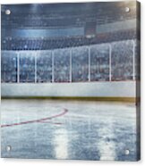 Hockey arena Acrylic Print