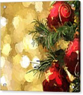Holiday Ornaments Acrylic Print