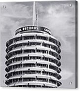 Hollywood Landmarks - Capitol Records Acrylic Print