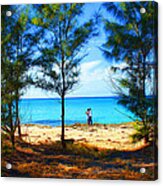 Honeymoon In The Bahamas Acrylic Print