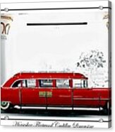 Horseshoe Fleetwood Cadillac Limousine Acrylic Print