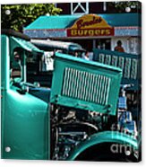 Hot Rods And Burgers Acrylic Print