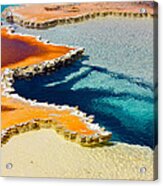 Hot Spring Perspective Acrylic Print