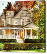 House - Cranford Nj - Victorian Dream House Acrylic Print