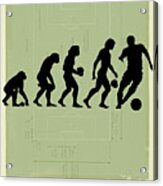 Human Evolution Acrylic Print