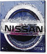 Iced Nissan Acrylic Print