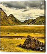 Icelandic Highlands Acrylic Print