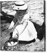 In Her Easter Bonnett 1963 Acrylic Print