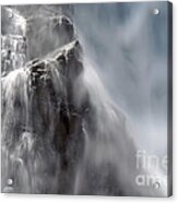 In The Mist Of The Falls Acrylic Print