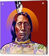 In The Name Of The Great Spirit Acrylic Print