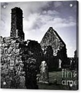 Inside The Walls At Clare Abbey Ii Acrylic Print