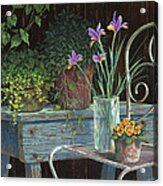 Irises Acrylic Print