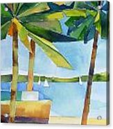 Island Palms Acrylic Print