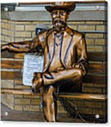 Jack Daniel's Statue Acrylic Print